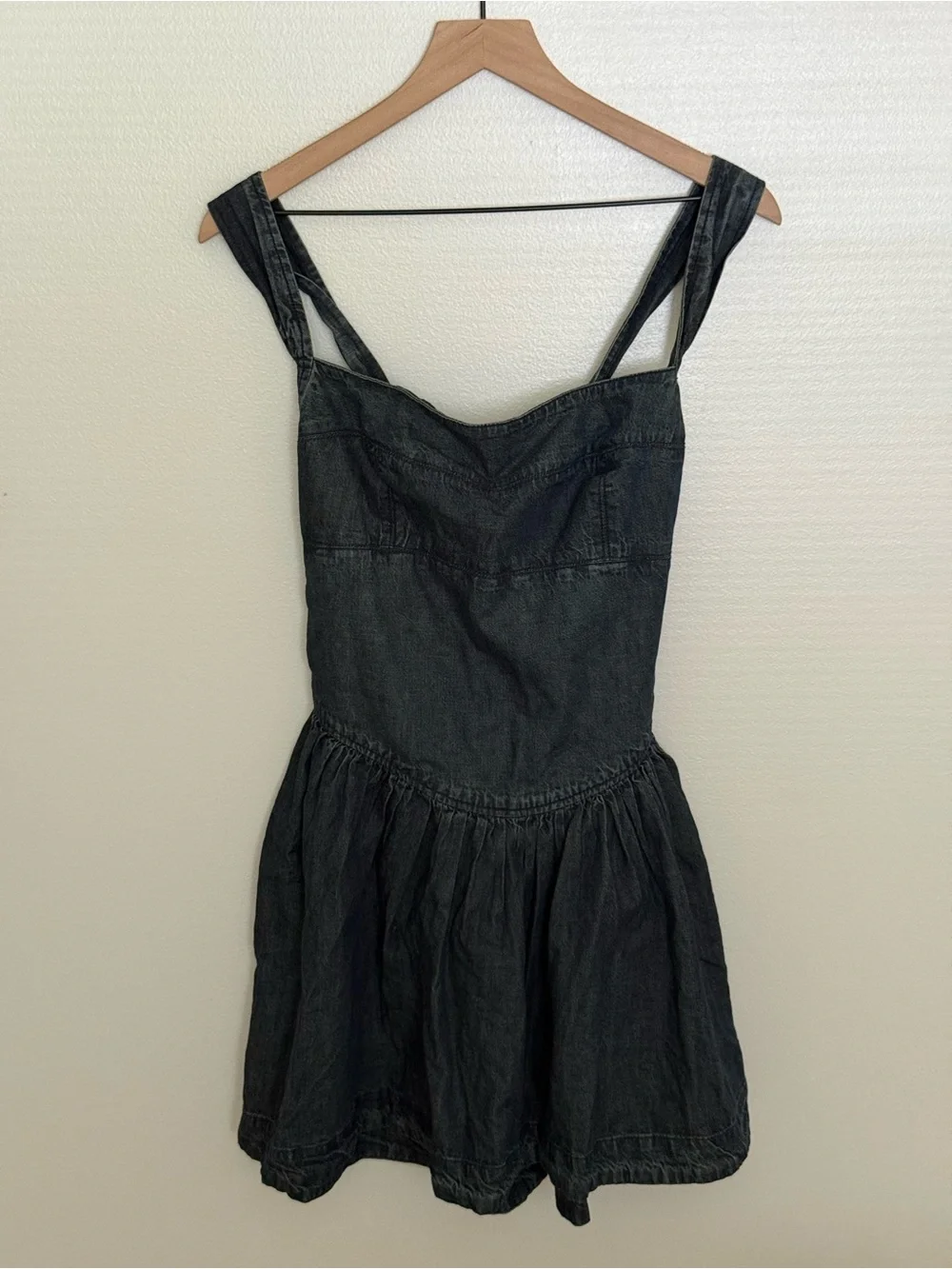 FREE PEOPLE Laurel Denim Mini Dress - Picture 4 of 11
